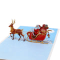 Miniatyrbilde 2 av 5: IC 5 stk fargeutskrift 3D julhjort bil jul tre
