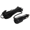 Miniatyrbilde 2 av 5: IC 3,5 meter 5V 3,5A dobbel USB-billader med 2 USB-porter for bil D Svart