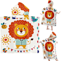 Miniatyrbild 1 av 7: Barn poncho handduk med huva, strandtecknad badrock, barn handduk med huva, poncho handduk med huva, barn strandhandduk med huva, barn poncho handduk