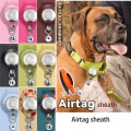 Miniatyrbilde 1 av 2: 1. Apple AirTag-etui Hund Case GPS-finner Etui svart IC