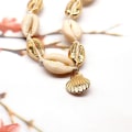 Miniatyrbillede 2 af 5: IC Kvinders Boho Skal Ankelarmbånd Musling Anklets Justerbar Kæde Fod Strand Smykker Gave