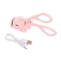 Miniatyrbild 1 av 5: IC Elektrisk ögonfransuppvärmd ögonfransböjare Längre ögonfransar Makeup Las Rosa