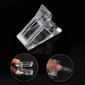 Miniatyrbilde 5 av 5: IC 10 stk. negltipsklemmer, negltipsklemmer polygel, polygeltipsklemmer, transparente neglklemmer for neglforlengelse