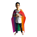 Pikkukuva 3 / 5: IG Rainbow Pride-lippu 3x5 jalkaa (36 x 60 tuumaa) - elävät värit malli 2
