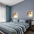 Miniatyrbild 2 av 3: LED-sänglampa för sovrum, sänglampa lämplig för sovrum/vardagsrum/hall/trappa/hotell/badrum