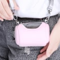 Miniatyrbillede 4 af 5: IC Hamstertaske Bærbar Cylinder Åndbar Udendørs Taske, Rosa