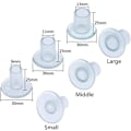 Miniatyrbillede 2 af 7: Høje Hæle, Hæklet Sko Hælbeskytter S/M/L, Hælbeskytter til Løb, Bryllupper, Formelle Anledninger og Bryllupper 12 pairs T-shaped