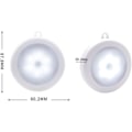 Pikkukuva 2 / 5: IC Liiketunnistimella varustetut yövalot, 3 kpl LED-yövalosarja langaton