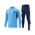 Pikkukuva 1 / 3: Syksy- ja talvifutistreenihaalari miesten pitkähihainen syksy- ja talvikilpailutreenihaalari jalkapallojoukkueen uniformu ulkonäköhaalari Blue set L