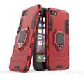 Pikkukuva 1 / 5: IC iPhone 7/8/SE (2020/2022) - Hybrid Ring -kuori - Punainen