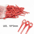 Miniatyrbilde 2 av 4: IC-pakke med 100 erstatningsplastblad for Florabest LIDL FRTA 20 A1, FAT 18B3, FRT18A kantklipper