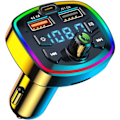 Pikkukuva 1 / 4: IC Bluetooth 5.0 FM-lähetin, auton MP3-soitin, handsfree-näyttö