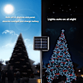 Miniatyrbilde 5 av 5: IC Utomhussolljus, 20M 200 LED Vanntett Solcellelampe, 8