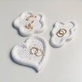 Miniatyrbillede 3 af 5: IC Opbevaringsbakke Gips Form DIY Smykker Display Bakke Ep A6