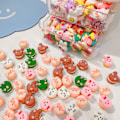 Pikkukuva 3 / 5: IC 10 kpl Kawaii-piirroshahmoja Hartsi Mix Litteät Takapuolen Tarvikkeet DIY Cr 09 10kpl