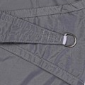 Miniatyrbillede 2 af 5: IC Patio Shade Sail Anti 95% UV med gratis reb Vandtæt Kapel til Balkon Terrasse Udendørs Have Rektangulær Grå 2x2m