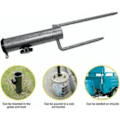 Miniatyrbilde 4 av 5: IC Paraplystativ, 2 deler paraplyanker, paraplyholder, elastisk justerbar paraplystativ, metallparaply for flere bruksområder