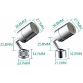 Miniatyrbild 5 av 5: IC Universal Dubbelt Utlopp 720 Graders Rotation (Extern Tand)