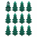 Miniatyrbillede 1 af 5: IG 12 stk. Julebestikposer sæt, Juletræbestikpose, grøn