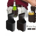 Miniatyrbillede 4 af 5: IC Læder Øl Holster, Læder Klassisk Øl Hol Flaskeholder