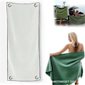Miniatyrbilde 1 av 8: Magnetisk badehåndkle for utendørs bruk 【Magnetic bath towel】white