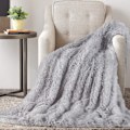 Pikkukuva 1 / 5: IC Mysig filt pälsfilt levande filt mikrofiber mikrofiber Grau