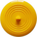 Miniatyrbillede 1 af 5: IC Badekarprop Silikondiskprop Køkkenvaskprop 15,3 CM diameter til køkken, badeværelse og vask Universal afløbstop (1 stk, gul)