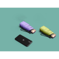 Miniatyrbillede 2 af 5: IC 5 Ribber Foldbar Rejseparaply Solskærm - Hvid