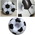 Miniatyrbillede 1 af 5: IC Oppustelig Drikkeholder, 5 stk Fodbold Drikke Pool Floats Kopholder Floats Oppustelige Flydende Underlag