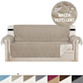 Miniatyrbillede 1 af 4: IC Vandtæt og skridsikker sofaovertræk med elastiske bånd Vaskbart sofaovertræk kaki Small Recliner Sofa Cover