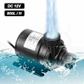Miniatyrbillede 4 af 4: 800L/H 50W Ultra Støjsvag Børsteløs Sol Vandpumpe SubSN Motor Havefontæne Dekoration..DEBUNS