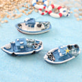 Miniatyrbillede 2 af 5: IC Middelhavsdekorationer, Marina Yachtlandskab, Sukkulente Blomsterarrangementer, Mos Mikrolandskab DIY Tilbehør (5 stk., tilfældig)