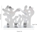 Miniatyrbillede 4 af 5: IC Vævspapirholder Planteform Holder Stativ Dispenser Kop Papirhåndklædeholder Rustfrit Stål Glas Papirserviettautomater