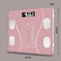 Pikkukuva 2 / 5: IC Digital kylpyhuonevaaka Kehonkoostumus BMI-mittari ROSA Pink