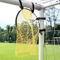 Miniatyrbilde 4 av 5: Fotballtreningsnett 1/2 stk Nettfotballtreningsmål Nettmål Ungdom Fri sparktrening Skyting Fotball Topshot 2 stk