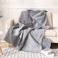 Miniatyrbillede 2 af 2: IC Bomulds Sofa Release Fuld Dækning Ensfarvet Sofa Tæppe 130*180