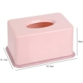 Miniatyrbillede 2 af 4: IC Vævspapirholder Hjem Opbevaringsboks til Vådservietter Desktop Toiletpapir Opbevaring Case Vævspapirboks