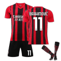 Miniatyrbild 1 av 2: IC Fotbollströja nr 11 Ibrahimovic Fotbollströja kostym vuxentröja CNMR C - Barn 18(100-110CM)