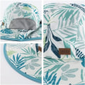 Pikkukuva 4 / 5: IC Baby Toddler Barn Solhatt Bred Brätte UPF50+ Fiskehatt med Klaffrem