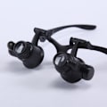 Miniatyrbilde 4 av 5: 10x 15x 20x 25x Forstørrelse Justerbar LED-lampe Lupe for Juvelerer Urmakere - WELLNGS