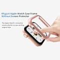 Miniatyrbild 3 av 8: 3 st hårt PC-fodral för Apple Watch 45 mm 41 mm 38 mm 42 mm 40 mm 44 mm Matt Bumper Case Ram för iWatch SE 9 8 7 6 5 4 3 2 3pcs 44MM Series SE 6 5 4