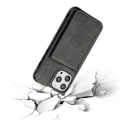 Miniatyrbild 2 av 5: IC iPhone 13 Pro - Läderfodral med Kortfack - Svart