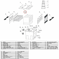 Miniatyrbilde 2 av 5: Reservedel Biologisk Filter CBF-350 Komplett sett med filtersvamper Skumfilter..DEBUNS