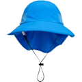 Miniatyrbillede 2 af 5: IC Baby Sommer Toddler Justerbar UPF 50+ Bred Skygge Halsklap Strandhatte Drenge Piger 1-8 År Børn