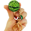 Miniatyrbillede 4 af 5: Sød Vandmelon Krystal Rhinestone Nøglering IC