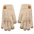 Pikkukuva 1 / 5: IC Dam Vinter Touchscreen Magiska handskar Dam Tjocka Varma Beige