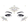 Miniatyrbilde 1 av 5: IC Face Gems, 1 bit strass Face Stickers, Självhäftande ansikte style 5