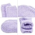 Miniatyrbilde 4 av 5: IC 5 par Kvinnor Varm Super Mjuk Plysch Slipper Sock Vinter Fluffiga Microfiber Crew Strumpor Casual Hem Sova Luddig Mysig strumpa