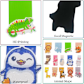 Pikkukuva 3 / 7: Magneettiset kirjanmerkit Värikkäät, 14 kpl Magneettiset kirjanmerkit, Kirjanmerkit, Magneettiset sivuklipsit, Sivumerkit, Kirjanmerkit, Lapset, Z Eläimet Z animals
