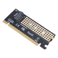 Miniatyrbild 4 av 5: M2 till PCIE x16-adapterkort Pci-e till m2-omvandlare Riser NVMe SSD-adapter m2 M-Key PCI-Express 3.0-stöd 2230-2280